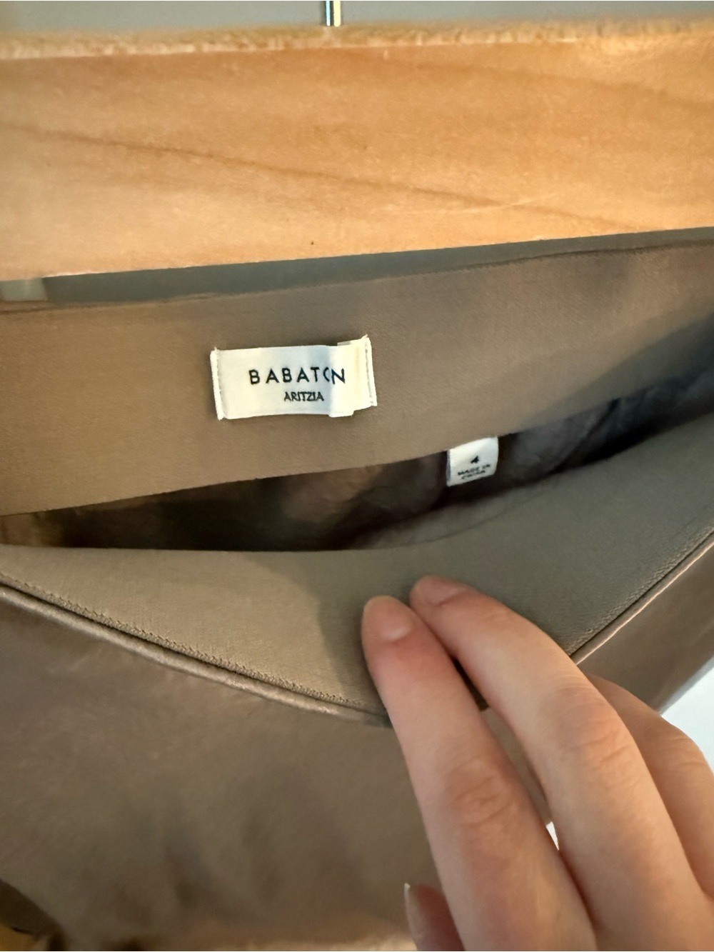 Aritzia Babaton Slip Satin Maxi Skirt - Picture 4 of 4